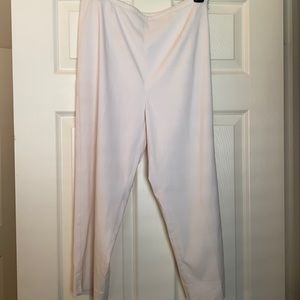 VINTAGE MIX IT OFF WHITE CAPRIS- SIDE ZIP-TIMELESS